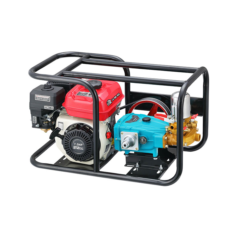 Belt-Driven Three-Cylinder Plunger Pump Gasoline-Powered Sprayer