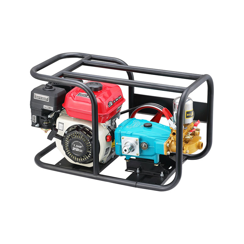 Belt-Driven Three-Cylinder Plunger Pump Gasoline-Powered Sprayer